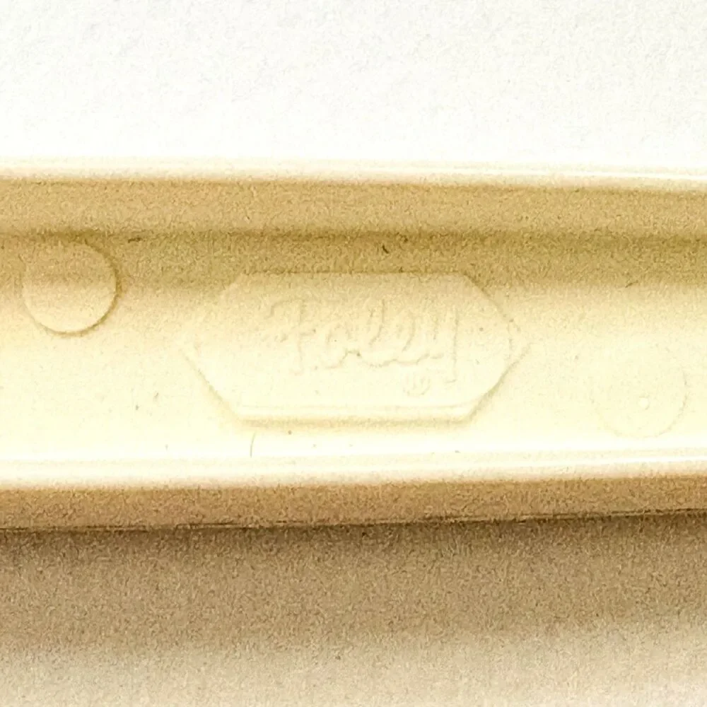 Vintage Foley Spoon Beige Nylon Kitchen Utensil Good No Melt Marks